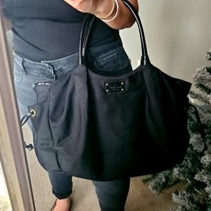 Kate spade black Stevie diaper bag